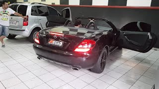 Mercedes Slk200 Difusor Escape • SERÁ SE FICOU BOM [upl. by Adnarom]