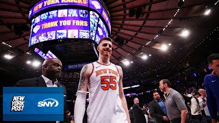 Isaiah Hartenstein talks about his time with the Knicks and moving forward with the Thunder  SNY [upl. by Nivahb]