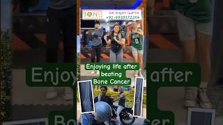 bonecancer osteosarcoma knee treatment Happy patient  Dr Rajat Gupta bonecancerclinic [upl. by Ontine]