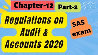 ACTION TAKEN NOTES  Regulations on Audit amp Accounts 2020 Chapter12 Part2 [upl. by Aihcela]