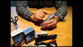 Unboxing amp Review Aiptek PenCam Trio HD 4 GB Camcorder Value Pack [upl. by Lizabeth]