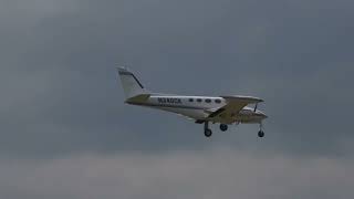 Is this a Cessna 340 I Tornadic Weather in the area avgeek aviation tulsa [upl. by Rocker505]