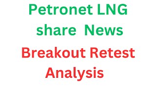 Petronet LNG Breakout Retest stock analysis for price target prediction Petronet LNG share news [upl. by Naret]