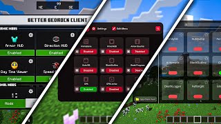 TOP 5 BEST CLIENTS FOR MCPE  Minecraft Bedrock Edition [upl. by Radack]