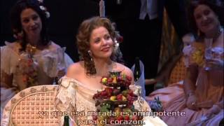 Verdi  La Traviata  Fleming Bruson Villazón  Subtítulos en Español [upl. by Bearnard]