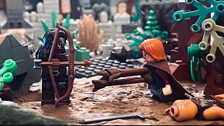 LEGO  Lord of the Rings  Aragorn vs Lurtz [upl. by Nipahc]