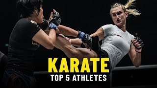 Top 5 Karate Athletes In ONE Championship [upl. by Eileen]