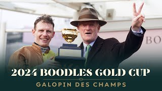 GALOPIN DES CHAMPS DEFENDS HIS BOODLES GOLD CUP CROWN [upl. by Etac]