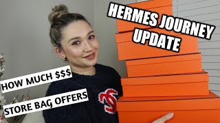 MY UPDATED HERMES JOURNEY VIDEO  WHAT I SPENT amp ALL THE BAGS I GOT IN 2020 [upl. by Yanehc]