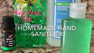 DIY Homemade Hand Sanitizer [upl. by Cherey174]