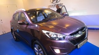 Hyundai Tucson هيونداي توسان 2014 ظهور لأول مرة فيديو سعودي أوتو [upl. by Soilissav]