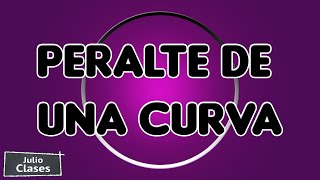 Peralte de una curva [upl. by Nahpos]