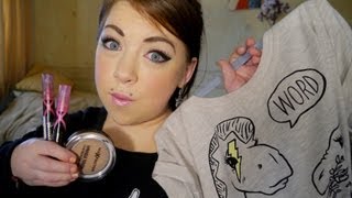 HUGE CLOTHES AND MAKEUP HAUL [upl. by Juanne]