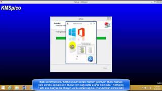 KMSpico Kurulumu Türkçe Son Sürüm Windows 881 ve Office 2013 Etkinleştirme Programı [upl. by Yruok300]