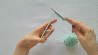 How to Knit Casting On for Beginners [upl. by Lorilyn169]