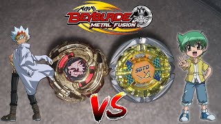 Lighting LDrago VS Flame Sagittario  Beyblade Metal Fusion Battle Request [upl. by Yllil618]