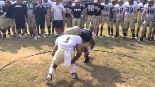 Navy Football Ring Drill [upl. by Sigismund601]