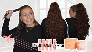 Insert Name Here Hair Review  Chloe amp No Fly Aways Pomade  Application and Wear [upl. by Selohcin]