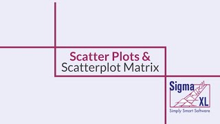 Scatter Plots and Scatterplot Matrix [upl. by Lampert426]