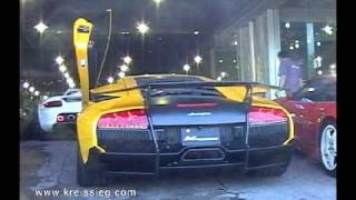 ①Lamborghini Murcielago LP6704 SV Exhaust sound マフラー音 Kreissieg [upl. by Collete495]