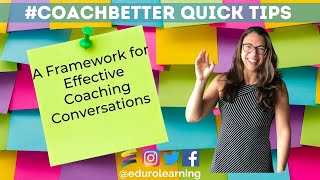 A Framework For Effective Instructional Coaching Conversations [upl. by Kurth]