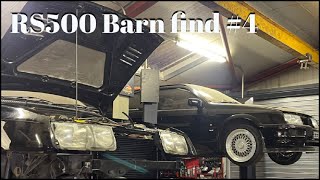 Sierra rs Cosworth Rs500 barn find After 27 years we bolt on the shiny stuff [upl. by Eelanna928]