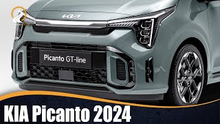 KIA Picanto 2024  PEQUEÑO ATRACTIVO Y VERSÁTIL [upl. by Arodoeht]