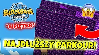 NAJDŁUŻSZE PARKOURY na BLOCKSTARPLANET 8 PIĘTER 😱 [upl. by Janel]