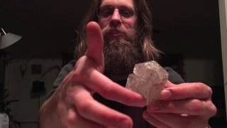 The Rock Wizard Shows off Herkimer Diamonds from Paradise Falls [upl. by Fritzsche]