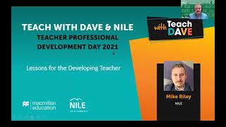 Teach with Dave amp NILE Teacher Professional Development Day [upl. by Sevy268]