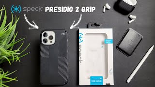 iPhone 13 Pro Max Speck Presidio 2 Grip Case Review BEST GRIP CASE [upl. by Yeargain]