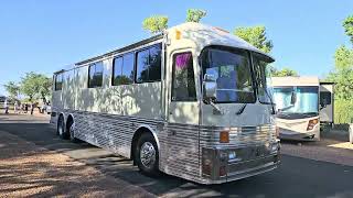 An Eagle leaving the 2023 Bus Conversion Bus Travelers Tombstone Rally [upl. by Hanser]