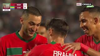 INCROYABLE  4 pénaltys en une mitemps MAROC vs GABON Qualif Can 2025 [upl. by Maite144]