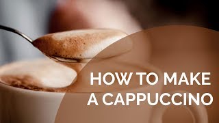 how to make a simple cappuccino with instant coffee at home [upl. by Isiahi]