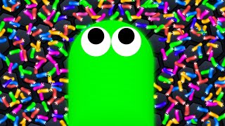 I Ate 100000 SNAKES To Get THIS BIG Slitherio [upl. by Prouty]