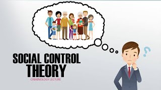 Social Control Theory  Criminology Lecture  CSS Urdu [upl. by Mead]