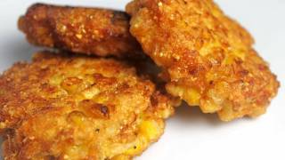 Corn amp Zucchini Fritters [upl. by Imelda]