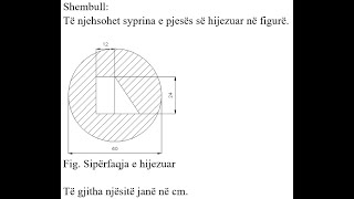 Detyra 78  Matematikë Syprina e figurës së përbërë [upl. by Llerruj354]