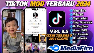 TIKTOK MOD TERBARU 2024  Download apk tiktok terbaru 2024  tiktok tanpa watermark [upl. by Neelav]