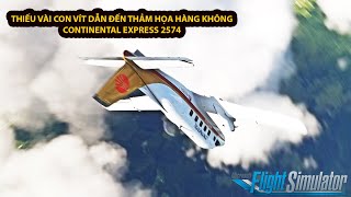 TỪ MỘT VÀI CON VÍT BỊ THIẾU DẪN ĐẾN THẢM KỊCH  CONTINENTAL EXPRESS 2574 [upl. by Lorette]