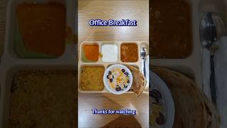 Whats in my office thali office ka unlimited food jaikalkamaa food trending foodie shorts [upl. by Stoffel]