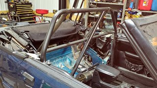 ep 45 Maximum Motorsports Roll bar install 93 Foxbody Convertable part 4 [upl. by Neelloj]