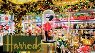 The Harrods Christmas Shop 2023 is now OPEN [upl. by Bega]