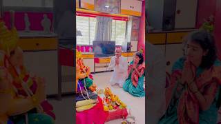 Ganpati bappa shorts youtubeshorts trending love funny [upl. by Akerdna]