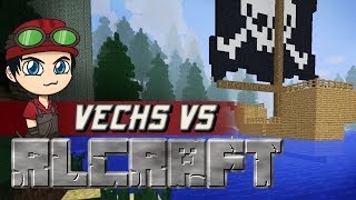 Vechs vs RLCraft Minecraft Modpack  First Day ep1 [upl. by Ruyle531]