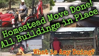 Moving large buildings What is Amy Doing Rebuilding our Homesteadmartinmidlifemisadventures [upl. by Unity277]