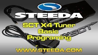 SCT X4 Mustang Tuner w Steeda Lifetime Certified Tunes [upl. by Micro]