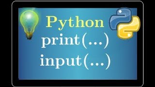 cours python • print et input • programmation • tutoriel • lycée SNT [upl. by Esinert]