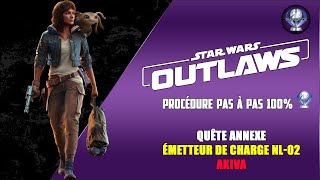 Émetteur de charge NL02  Star Wars Outlaws  AKIRA Procédure pas à pas 100 Platine [upl. by Eiramik651]