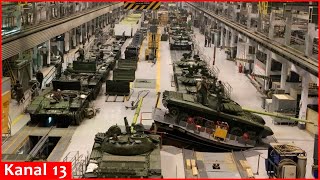 “Russia produces up to 1500 tanks per year”  German general warns about Russia’s military buildup [upl. by Divadnahtanoj]